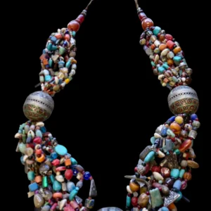 Collar decorativo multicolor grande