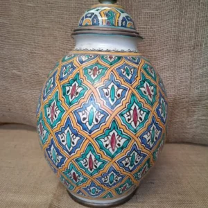 Jarrón estampado