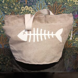 Bolso raspa beige